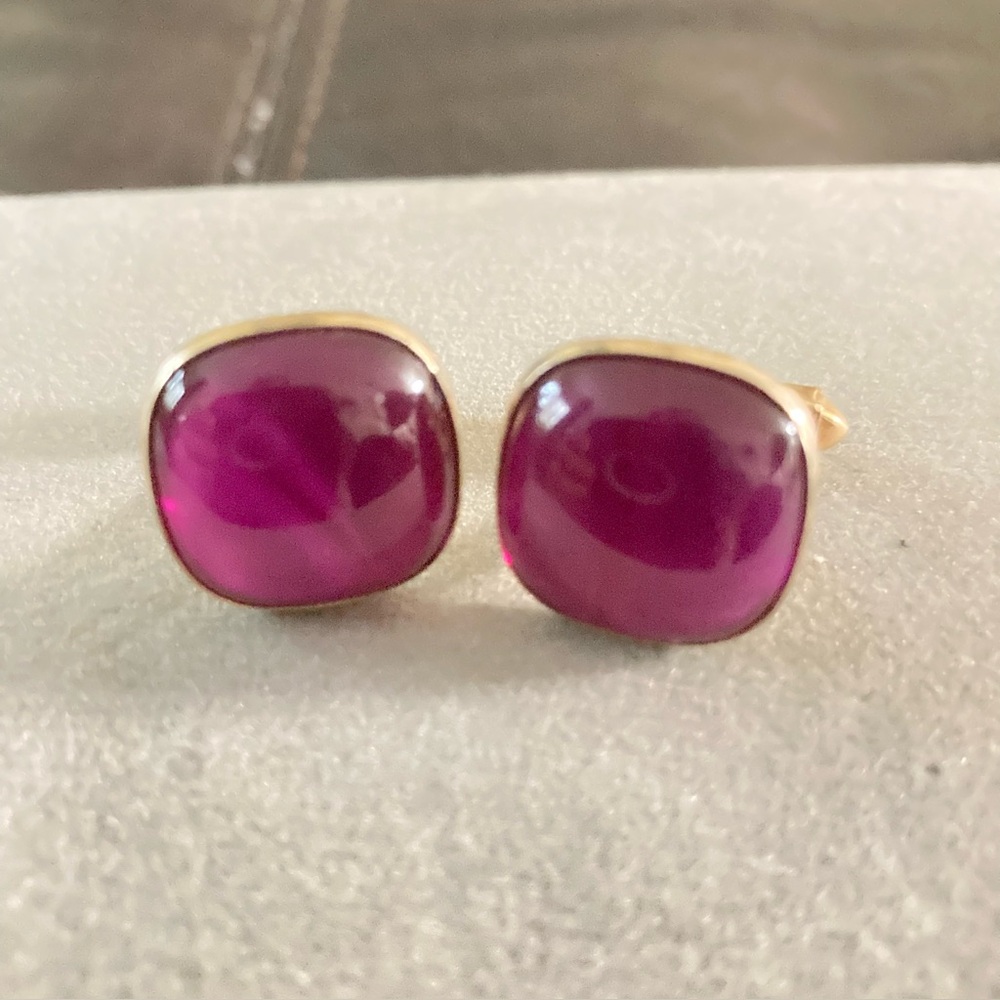 Vintage Lucite Anson cuff links